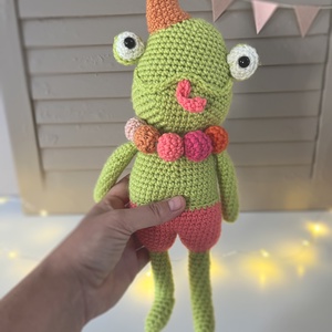 Liliom a békalány / horgolt - amigurumi - játék & sport - baba & babaház - baba - Meska.hu