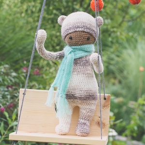Bella a tündéri macilány / horgolt - amigurumi - játék & sport - baba & babaház - baba - Meska.hu