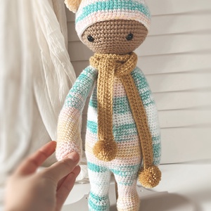 Buborék a tündéri macilány / horgolt - amigurumi, Játék & Sport, Baba & babaház, Baba, Horgolás, MESKA