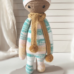 Buborék a tündéri macilány / horgolt - amigurumi - játék & sport - baba & babaház - baba - Meska.hu