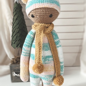 Buborék a tündéri macilány / horgolt - amigurumi - játék & sport - baba & babaház - baba - Meska.hu