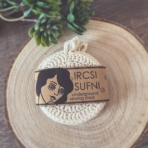Horgolt öko arctisztító korongok / natúr / 100% pamut, Szépségápolás, Arcápolás, Arctisztító korong, Horgolás, MESKA