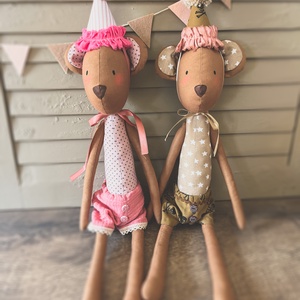 Mici a maci <3 / Pinki - játék & sport - plüssállat & játékfigura - maci - Meska.hu
