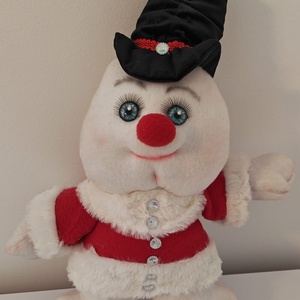 Kézzel készült egyedi drótvázas figura eladó., Játék & Sport, Plüssállat & Játékfigura, Manó, , MESKA