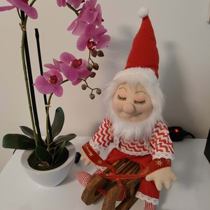 Kézzel készült egyedi drótvázas figura eladó.  - játék & sport - plüssállat & játékfigura - manó - Meska.hu