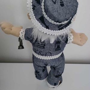 Kézzel készült egyedi drótvázas figura eladó.  - játék & sport - plüssállat & játékfigura - manó - Meska.hu