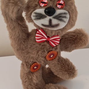 Kézzel készült egyedi drótvázas figura eladó.  - játék & sport - plüssállat & játékfigura - manó - Meska.hu