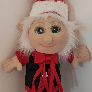 Kézzel készült egyedi drótvázas figura eladó.  - játék & sport - plüssállat & játékfigura - manó - Meska.hu