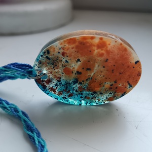 Nebula epoxigyanta ékszerszett - ékszer - ékszerszett - Meska.hu