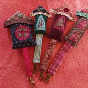 Kulcstartó házikók - Meska.hu