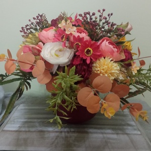 Őszies asztaldísz - otthon & életmód - dekoráció - asztal és polc dekoráció - asztaldísz - Meska.hu