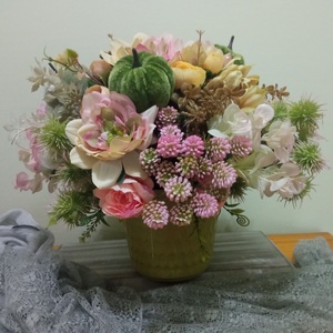 Őszi asztaldísz - otthon & életmód - dekoráció - asztal és polc dekoráció - asztaldísz - Meska.hu