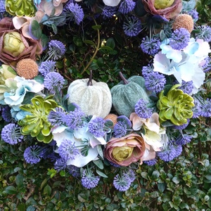 Őszi ajtódísz, kopogtató - otthon & életmód - dekoráció - ajtó- és ablak dekoráció - ajtódísz & kopogtató - Meska.hu