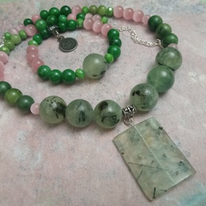 FÉLDRÁGAKŐ/ÁSVÁNY/ - SZETT - ékszer - ékszerszett - Meska.hu