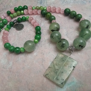 FÉLDRÁGAKŐ/ÁSVÁNY/ - SZETT - ékszer - ékszerszett - Meska.hu