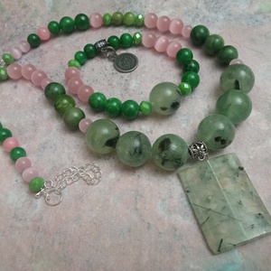 FÉLDRÁGAKŐ/ÁSVÁNY/ - SZETT - ékszer - ékszerszett - Meska.hu