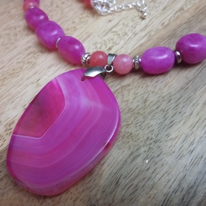 FÉLDRÁGAKŐ/ÁSVÁNY/ - gyöngysor, nyakék - ékszer - ékszerszett - Meska.hu