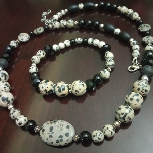 FÉLDRÁGAKŐ/ÁSVÁNY/ - SZETT - ékszer - ékszerszett - Meska.hu