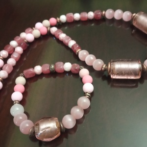 FÉLDRÁGAKŐ/ÁSVÁNY/ - SZETT - ékszer - ékszerszett - Meska.hu