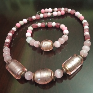 FÉLDRÁGAKŐ/ÁSVÁNY/ - SZETT - ékszer - ékszerszett - Meska.hu