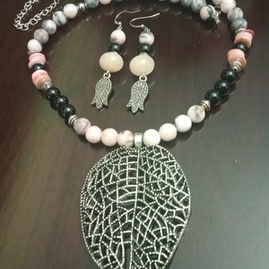 FÉLDRÁGAKŐ/ÁSVÁNY/-SZETT - ékszer - ékszerszett - Meska.hu