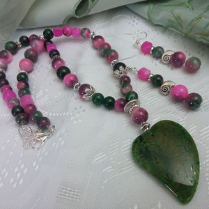 FÉLDRÁGAKŐ/ÁSVÁNY/ - SZETT - ékszer - ékszerszett - Meska.hu