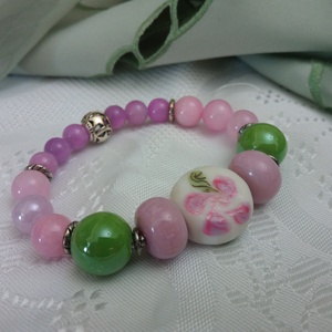 ÁSVÁNY- karkötő - ékszer - karkötő - ásványkarkötő - Meska.hu