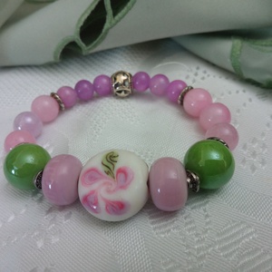 ÁSVÁNY- karkötő - ékszer - karkötő - ásványkarkötő - Meska.hu