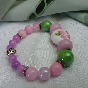 ÁSVÁNY- karkötő - ékszer - karkötő - ásványkarkötő - Meska.hu