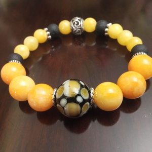 FÉLDRÁGAKŐ/ÁSVÁNY/ -SZETT - ékszer - nyaklánc - medálos nyaklánc - Meska.hu