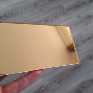 Tükör arany plexi ültetőkártya LAP!, Kellékek & szerszámok, Díszíthető tárgyak, Akril, , MESKA