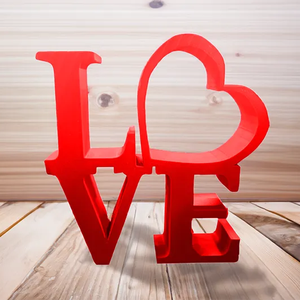 LOVE felirat asztaldísz, Otthon & Életmód, Dekoráció, Asztal és polc dekoráció, Asztaldísz, Mindenmás, MESKA