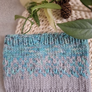 Téli felhő sál - jeges tó - ruha & divat - sál, sapka, kendő - sál - Meska.hu