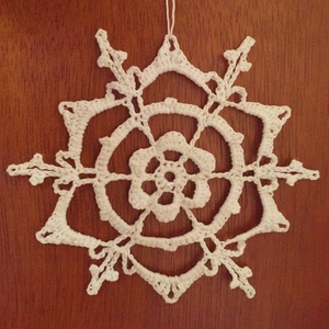 Horgolt karácsonyi hóesés -  - Meska.hu