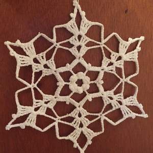 Horgolt karácsonyi hóesés -  - Meska.hu