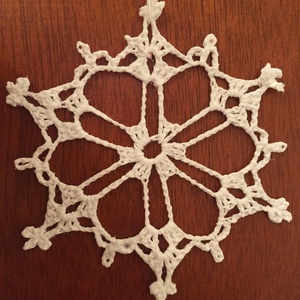 Horgolt karácsonyi hóesés -  - Meska.hu