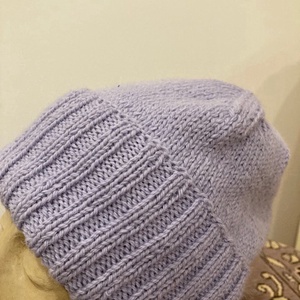 Jégmadár kötött női sapka - Meska.hu