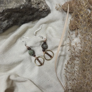 'BOLYONGÓ', Ékszer, Fülbevaló, Lógó fülbevaló, Ékszerkészítés, MESKA