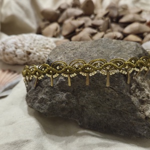 ÁLOM makramé bokalánc, Ékszer, Lábdísz és Testékszer, Bokalánc, Csomózás, Ékszerkészítés, MESKA