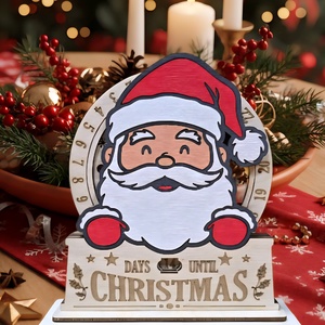 Mikulás,Adventi naptár , Karácsony, Adventi díszek, Adventi naptár, Famegmunkálás, Ajándékozz felejthetetlen várakozást a családnak ezzel a kézzel készített,kézzel festett,Mikulás vi..., MESKA