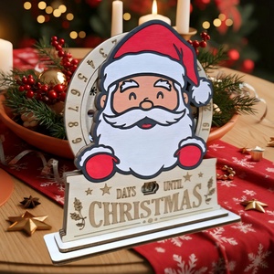 Mikulás,Adventi naptár  - karácsony - adventi díszek - adventi naptár - Meska.hu