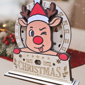 Szarvas,Adventi naptár  - karácsony - adventi díszek - adventi naptár - Meska.hu