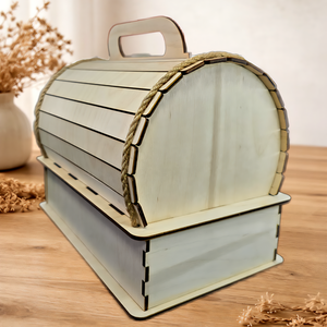 Hordó ajándékdoboz - otthon & életmód - dekoráció - asztal és polc dekoráció - díszdoboz - Meska.hu