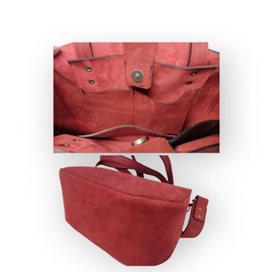 Kisebb mindentbele táska - piros - táska & tok - kézitáska & válltáska - nagy pakolós táska - Meska.hu