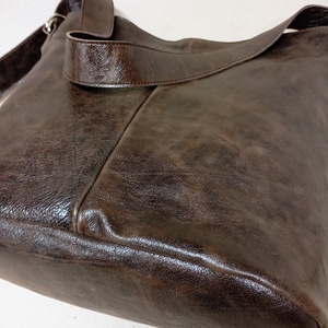 Elegáns válltáska_barna_2 - táska & tok - kézitáska & válltáska - nagy pakolós táska - Meska.hu