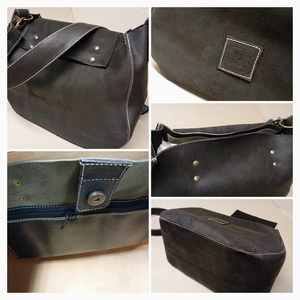 Kisebb mindentbele táska most másképp - barna - táska & tok - kézitáska & válltáska - nagy pakolós táska - Meska.hu