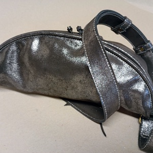 Nagy övtáska - bronzbarna - táska & tok - övtáska - Meska.hu