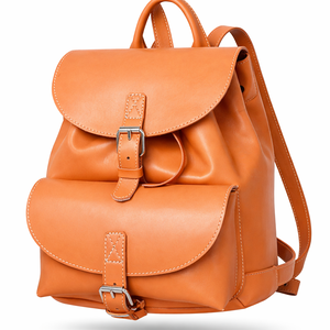 Pici narancssárga hátizsák, Táska & Tok, Hátizsák, Hátizsák, Bőrművesség, MESKA