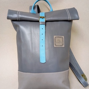 Csini futár hátizsák nem csak futároknak_szürke - játék & sport - sport és kikapcsolódás - kerékpározás - biciklis táska - Meska.hu