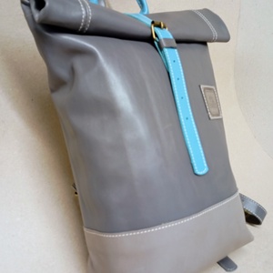 Csini futár hátizsák nem csak futároknak_szürke - Meska.hu